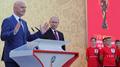 Putin and Infantino on hand to begin 2018 World Cup trophy tour