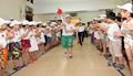 Children's Olympic Day and torch relay ceremony responding to Asian Youth Games