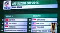 Bốc thăm AFF Suzuki Cup 2014 : Việt Nam cùng bảng Philippines và Indonesia
