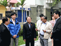 Bộ trưởng Hoàng Tuấn Anh thăm cuarơ Nguyễn Thị Thà 